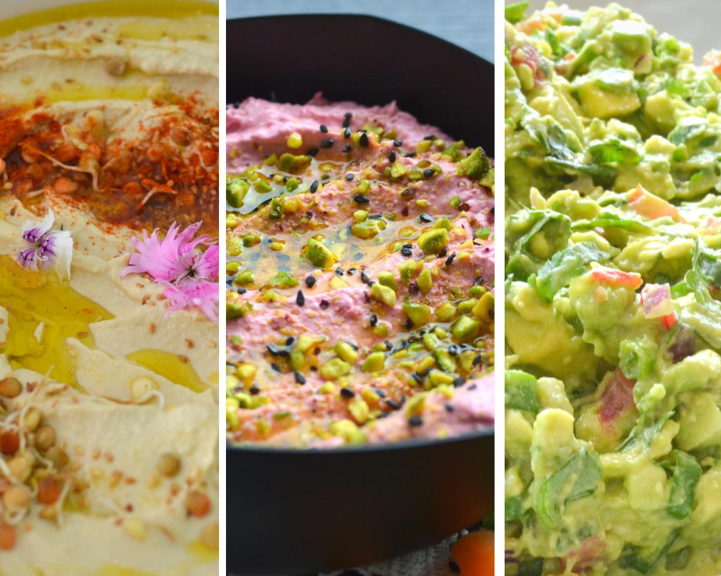 grazing table dips ideas