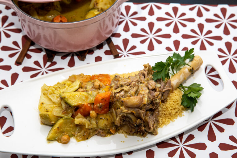 Moroccan Lamb Shanks With Couscous